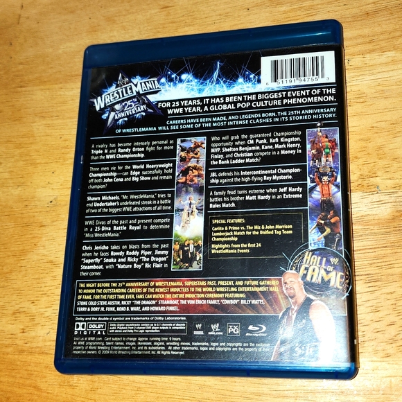 WWE: WrestleMania XXV - 25th Anniversary [Blu-ray] - Picture 2 of 5